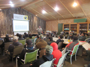 California Dept. of Fish and Wildlife put on deer, turkey, and wild pig clinics