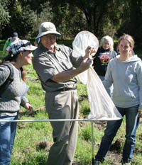 Gavilan Community College Students Surveying for Insects